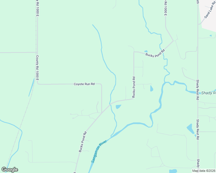 map of restaurants, bars, coffee shops, grocery stores, and more near 2073 Coyote Run Road in Monticello