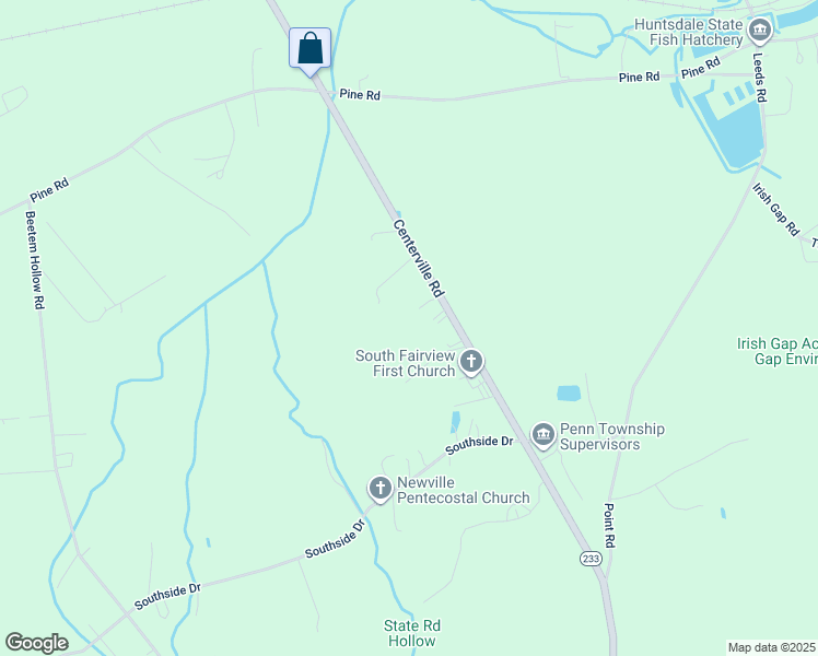 map of restaurants, bars, coffee shops, grocery stores, and more near 1158 Centerville Road in Newville