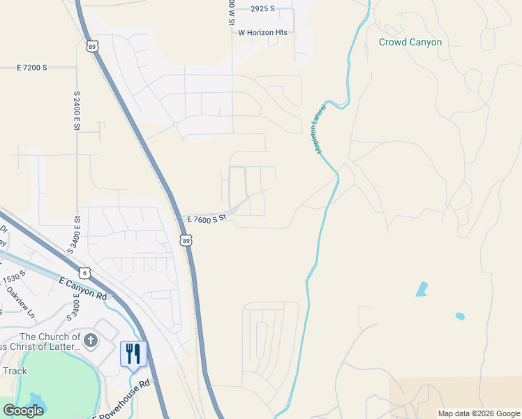 map of restaurants, bars, coffee shops, grocery stores, and more near 4024 South Woodland Avenue in Mapleton
