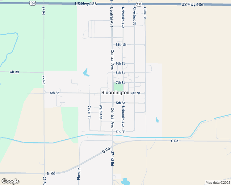 map of restaurants, bars, coffee shops, grocery stores, and more near in Bloomington