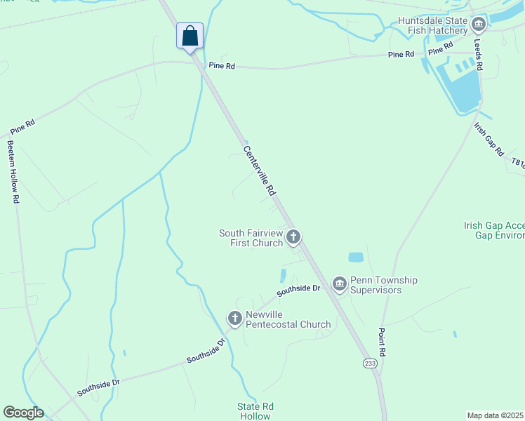 map of restaurants, bars, coffee shops, grocery stores, and more near 1158 Centerville Road in Newville