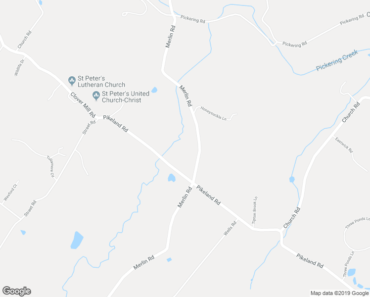 map of restaurants, bars, coffee shops, grocery stores, and more near 4037 Merlin Road in Chester Springs