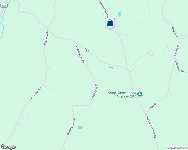 map of restaurants, bars, coffee shops, grocery stores, and more near 572 Dutch Glory Road in Amity