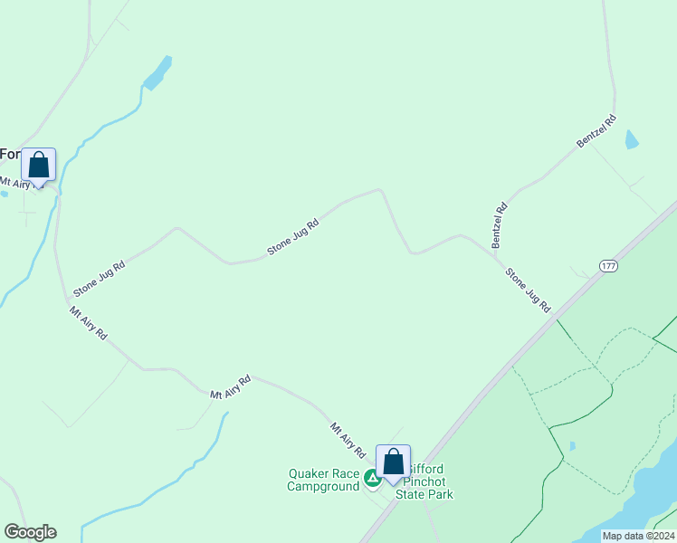 map of restaurants, bars, coffee shops, grocery stores, and more near 420 Stone Jug Road in Lewisberry
