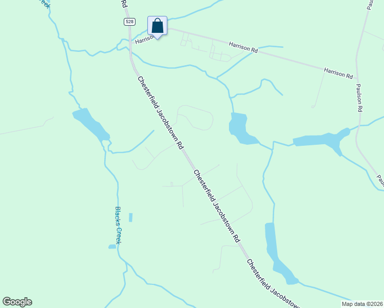 map of restaurants, bars, coffee shops, grocery stores, and more near 385 County Road 528 in Wrightstown