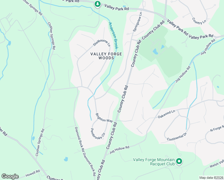 map of restaurants, bars, coffee shops, grocery stores, and more near 521 Springview Lane in Phoenixville