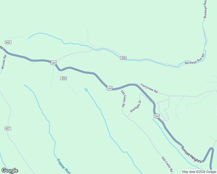 map of restaurants, bars, coffee shops, grocery stores, and more near 69677 Sunset Heights in Bridgeport