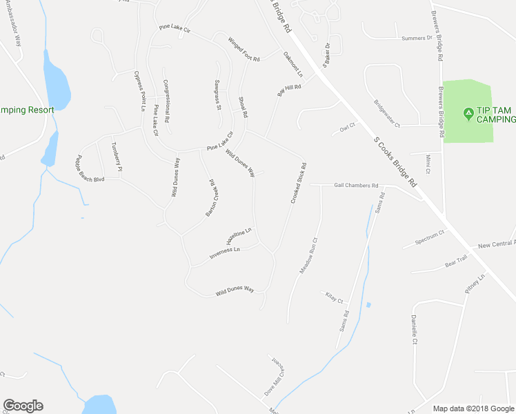 map of restaurants, bars, coffee shops, grocery stores, and more near 43 Wild Dunes Way in Jackson