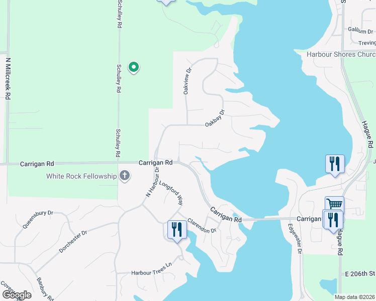 map of restaurants, bars, coffee shops, grocery stores, and more near 7159 Waterview Point in Noblesville