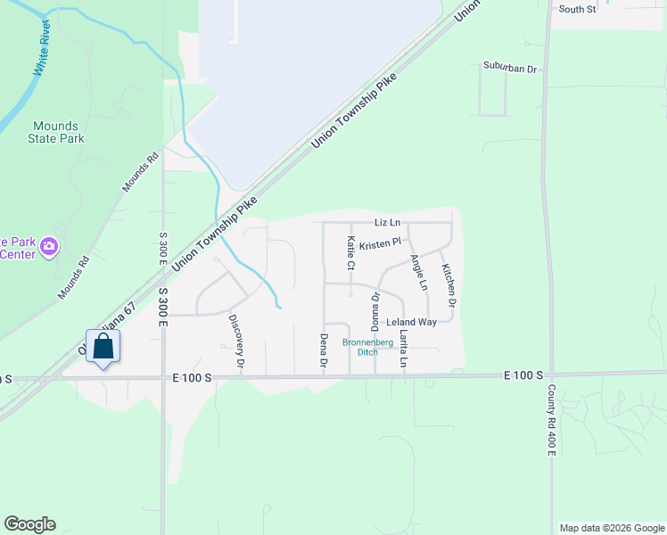 map of restaurants, bars, coffee shops, grocery stores, and more near 2118 Dena Drive in Anderson