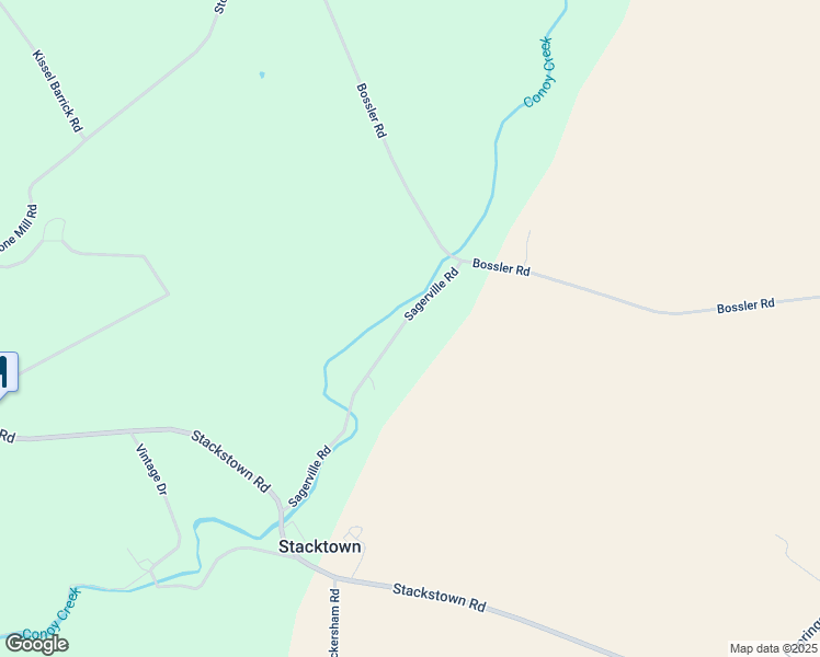 map of restaurants, bars, coffee shops, grocery stores, and more near 1219 Sagerville Road in Bainbridge