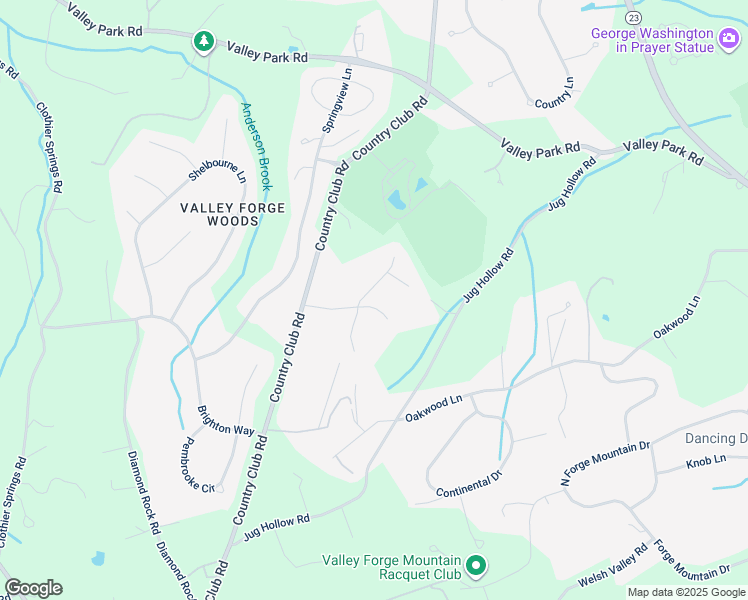 map of restaurants, bars, coffee shops, grocery stores, and more near 16 Beacon Hill Drive in Phoenixville