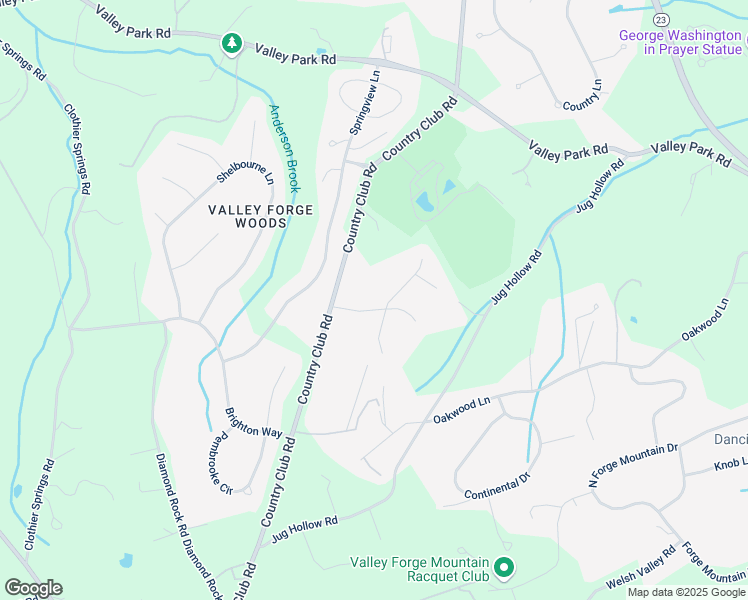 map of restaurants, bars, coffee shops, grocery stores, and more near 25 Beacon Hill Lane in Phoenixville