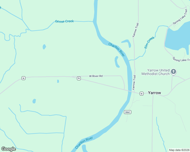 map of restaurants, bars, coffee shops, grocery stores, and more near West River Road in Adair County