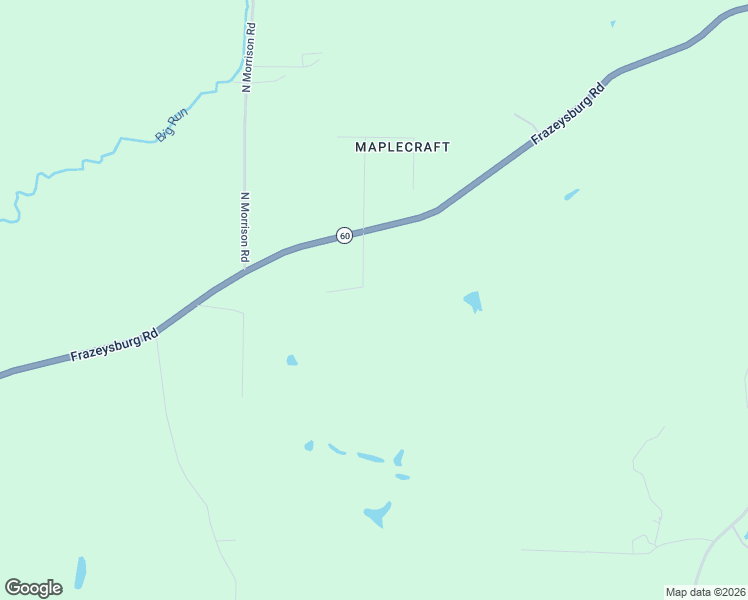 map of restaurants, bars, coffee shops, grocery stores, and more near 3440 Miles Run Road in Dresden