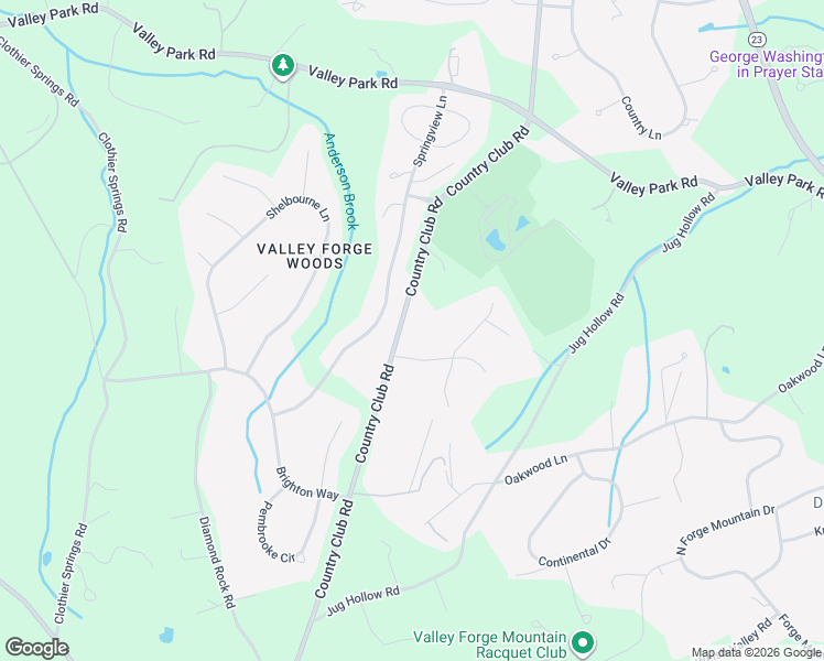 map of restaurants, bars, coffee shops, grocery stores, and more near 435 Country Club Road in Phoenixville