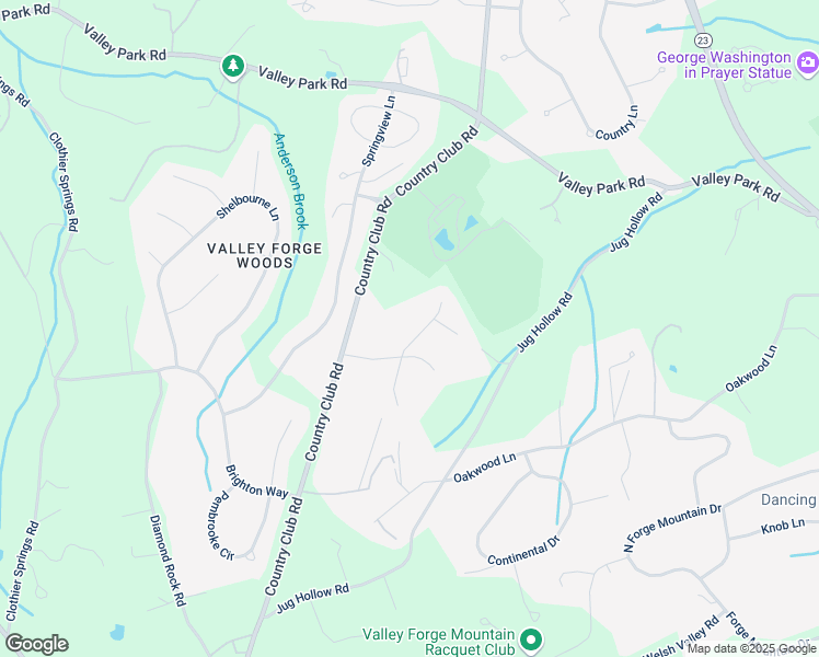 map of restaurants, bars, coffee shops, grocery stores, and more near 25 Beacon Hill Lane in Phoenixville