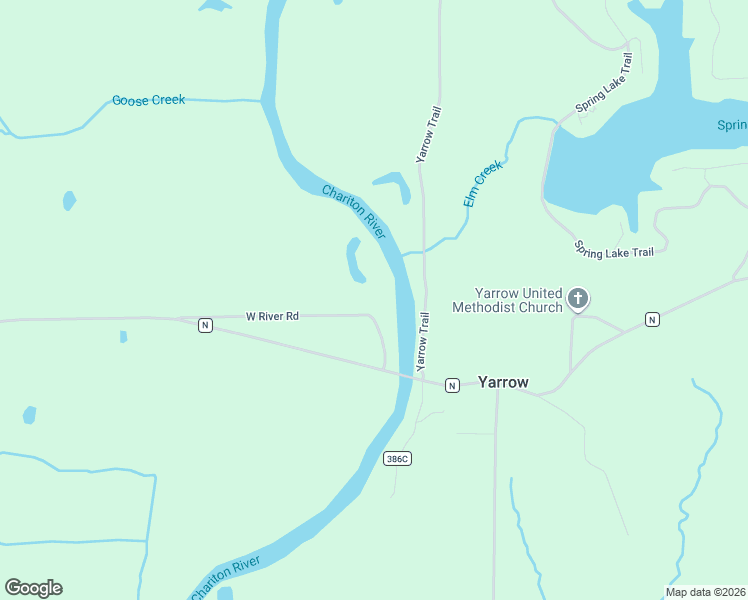 map of restaurants, bars, coffee shops, grocery stores, and more near West River Road in Kirksville