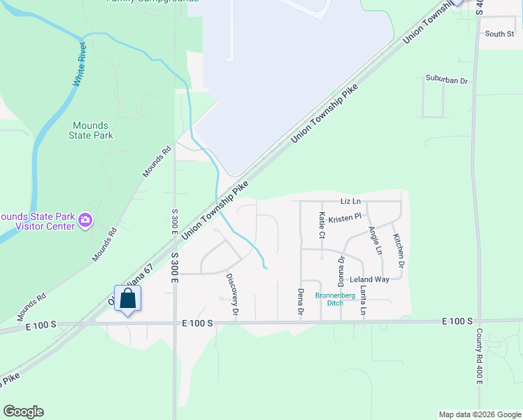 map of restaurants, bars, coffee shops, grocery stores, and more near 2005 Eastwood Way in Anderson
