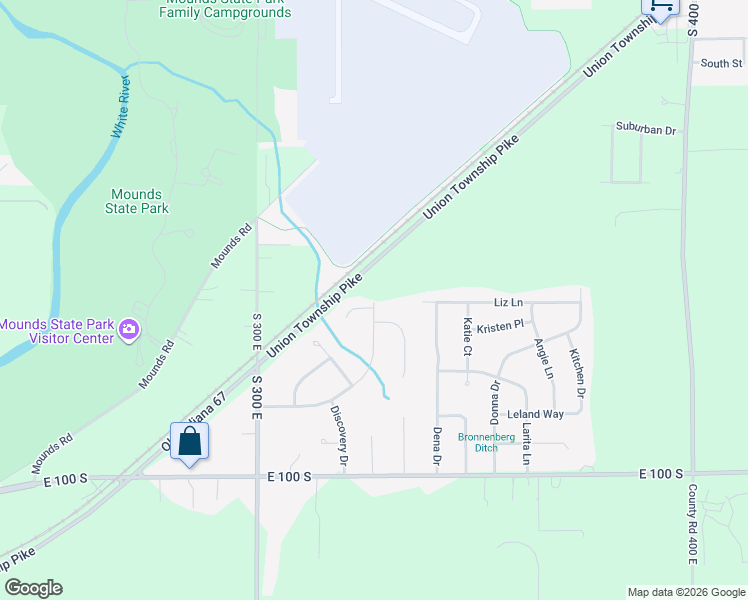 map of restaurants, bars, coffee shops, grocery stores, and more near 2005 Eastwood Way in Anderson