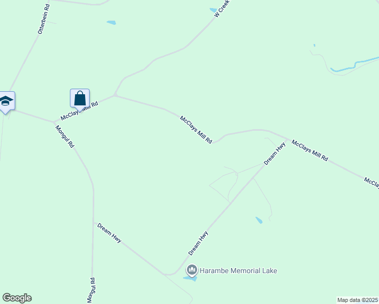 map of restaurants, bars, coffee shops, grocery stores, and more near 5632 McClays Mill Road in Newburg