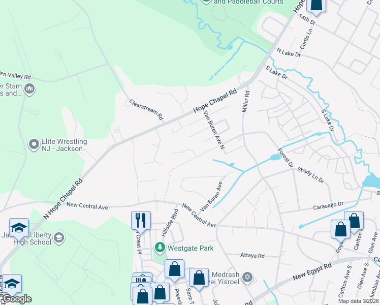 map of restaurants, bars, coffee shops, grocery stores, and more near 50 Buchanan Street in Lakewood