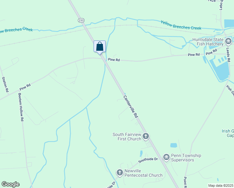 map of restaurants, bars, coffee shops, grocery stores, and more near 1132 Centerville Road in Newville