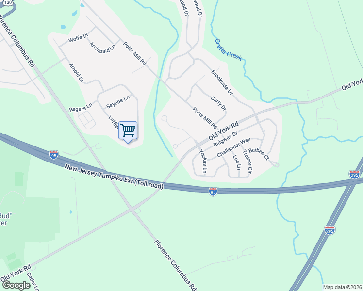 map of restaurants, bars, coffee shops, grocery stores, and more near 2 Filipponi Court in Florence