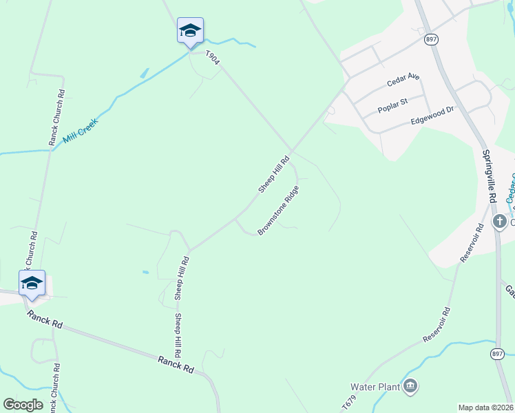 map of restaurants, bars, coffee shops, grocery stores, and more near 1155 Sheep Hill Road in New Holland