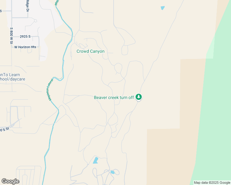 map of restaurants, bars, coffee shops, grocery stores, and more near 3659 South Mapleton Estates Drive in Mapleton