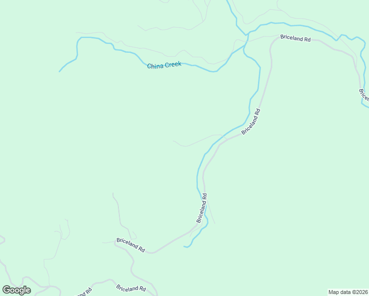 map of restaurants, bars, coffee shops, grocery stores, and more near 8505 Briceland Thorn Road in Garberville