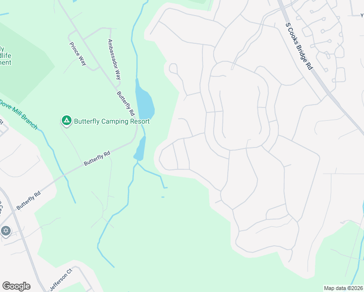 map of restaurants, bars, coffee shops, grocery stores, and more near 5 Turnberry Place in Jackson Township
