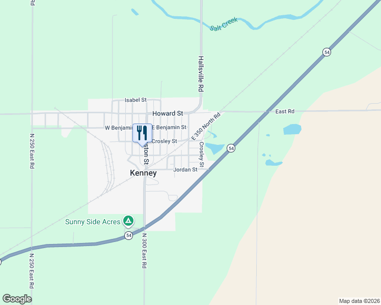 map of restaurants, bars, coffee shops, grocery stores, and more near 402 Sheldon Street in Kenney