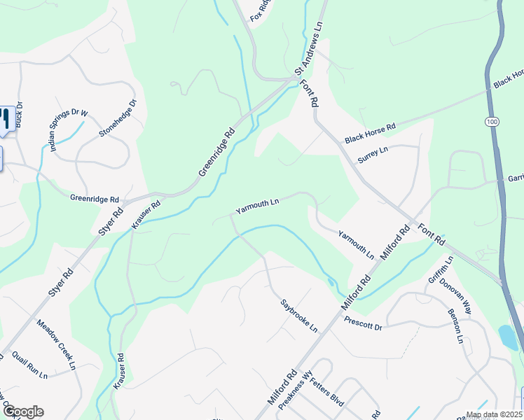 map of restaurants, bars, coffee shops, grocery stores, and more near 35 Yarmouth Lane in Downingtown