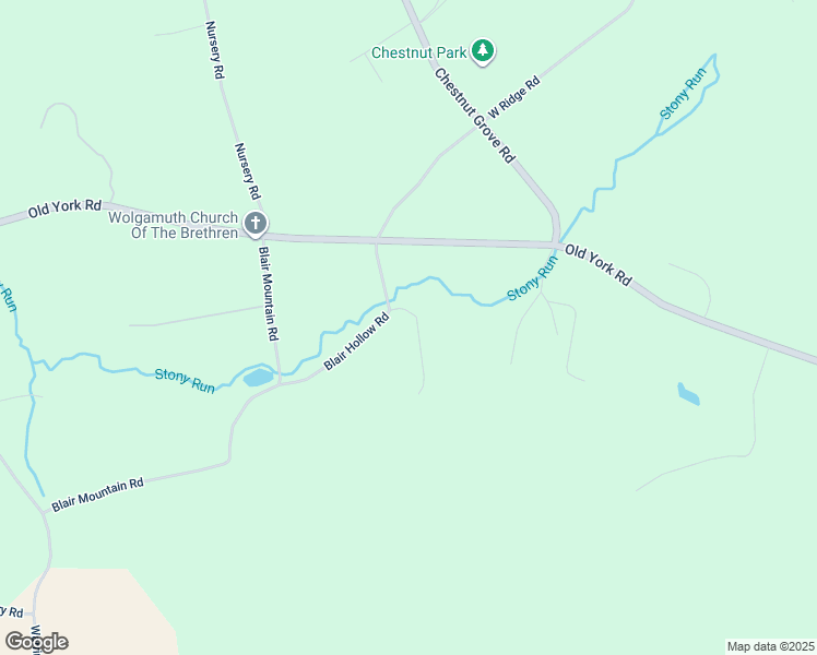 map of restaurants, bars, coffee shops, grocery stores, and more near 25 Blair Hollow Road in Dillsburg