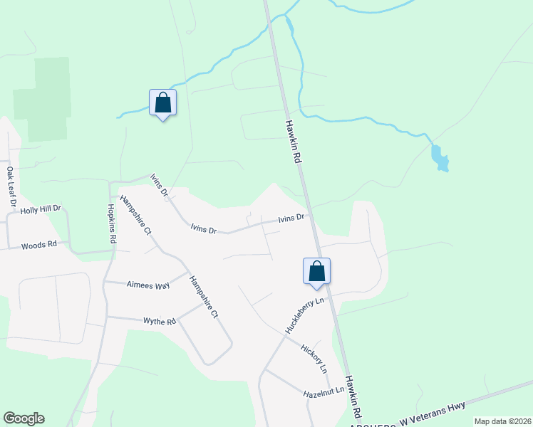map of restaurants, bars, coffee shops, grocery stores, and more near 17 Ivins Drive in Plumsted