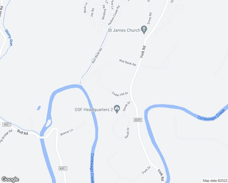 map of restaurants, bars, coffee shops, grocery stores, and more near 65 Cedar Hill Drive in Dover