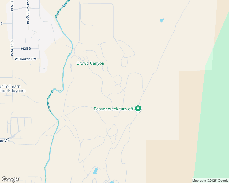 map of restaurants, bars, coffee shops, grocery stores, and more near 263 East Maple Ridge Drive in Springville