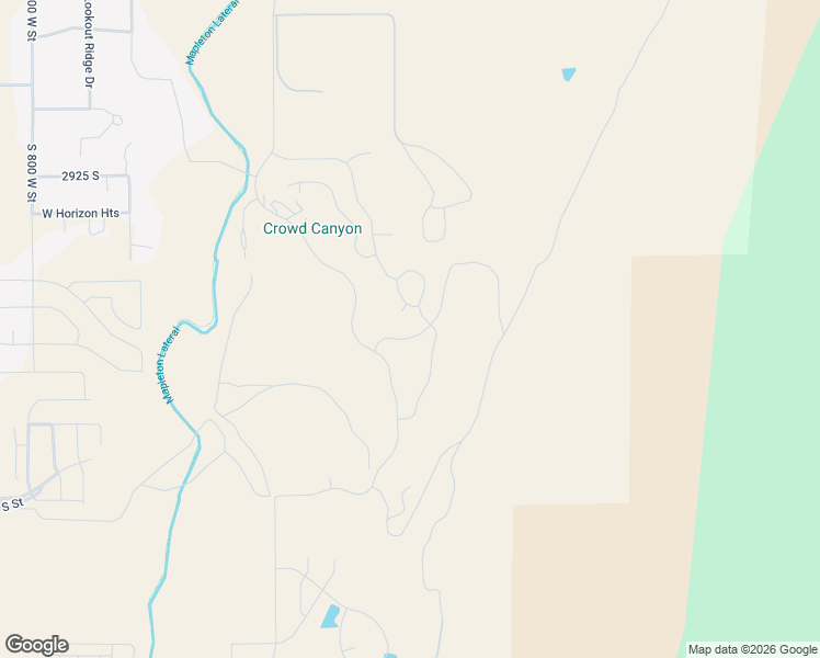 map of restaurants, bars, coffee shops, grocery stores, and more near 3472 Cobblestone Loop in Mapleton