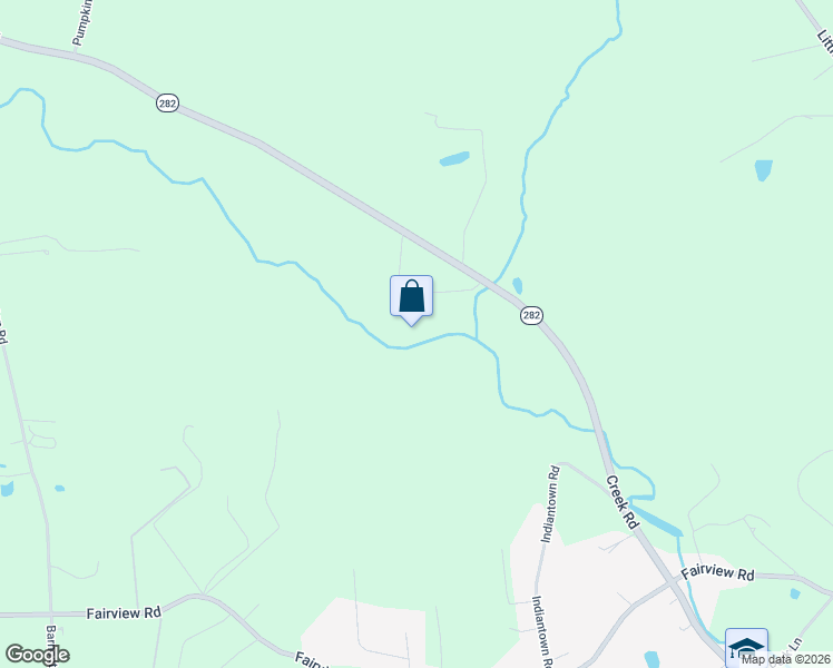 map of restaurants, bars, coffee shops, grocery stores, and more near 2182 Creek Road in Glenmoore