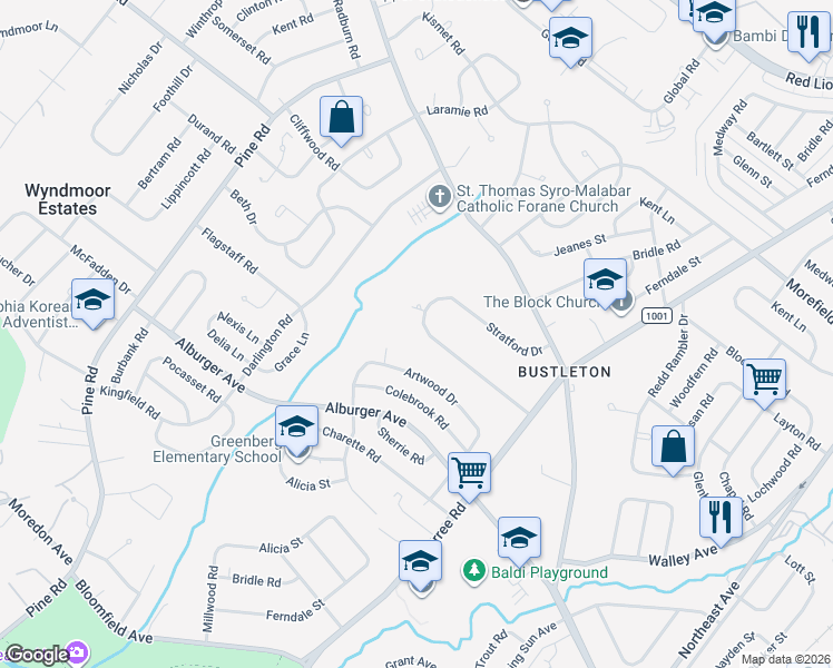 map of restaurants, bars, coffee shops, grocery stores, and more near 704 Pecan Drive in Philadelphia
