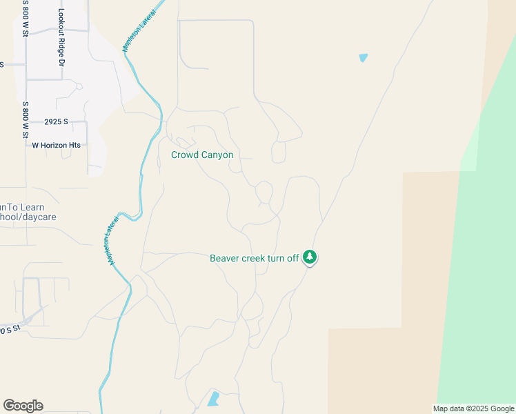 map of restaurants, bars, coffee shops, grocery stores, and more near 3435 South Cobblestone Court in Mapleton