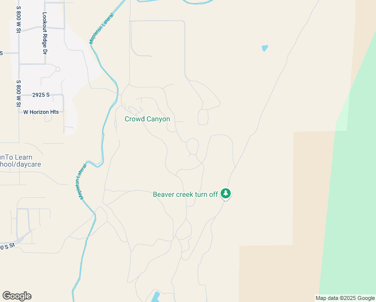 map of restaurants, bars, coffee shops, grocery stores, and more near South Cobblestone Loop in Mapleton