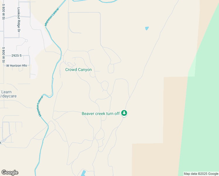 map of restaurants, bars, coffee shops, grocery stores, and more near 3435 South Cobblestone Court in Mapleton