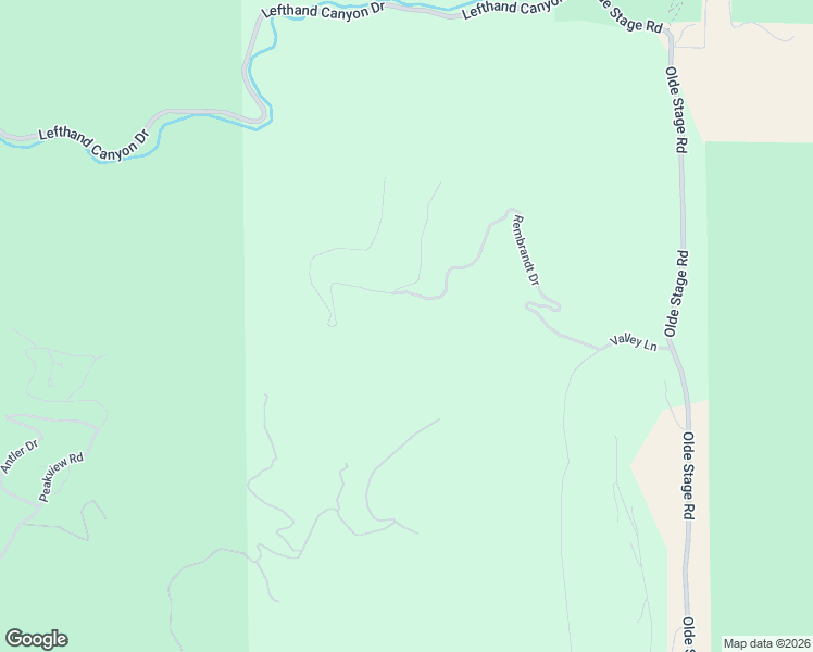 map of restaurants, bars, coffee shops, grocery stores, and more near 673 Rembrandt Drive in Boulder