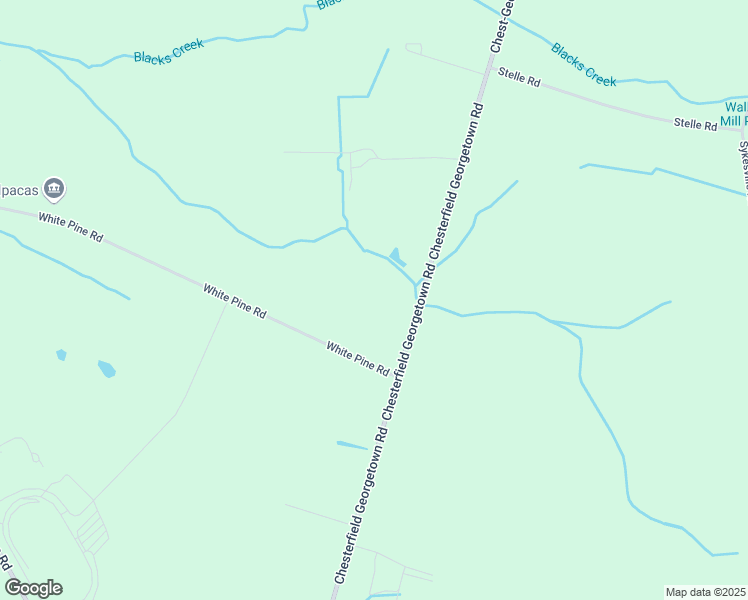 map of restaurants, bars, coffee shops, grocery stores, and more near 92 Chest-Georgetown Road in Burlington County