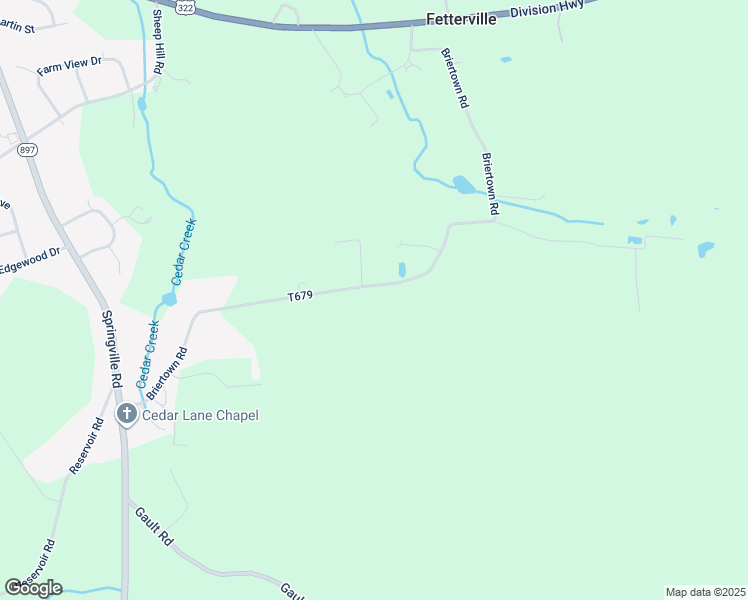 map of restaurants, bars, coffee shops, grocery stores, and more near 1422 Briertown Road in East Earl