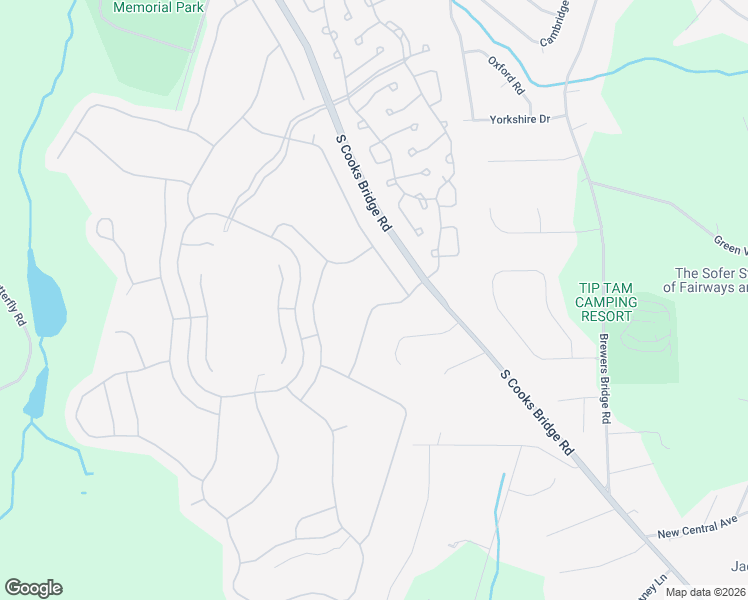 map of restaurants, bars, coffee shops, grocery stores, and more near 14 Bay Hill Road in Jackson Township