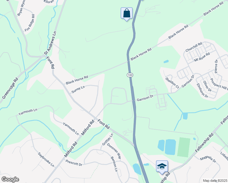 map of restaurants, bars, coffee shops, grocery stores, and more near 122 Maggie Lane in Chester Springs