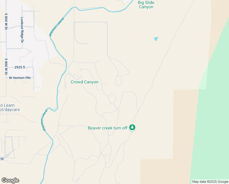 map of restaurants, bars, coffee shops, grocery stores, and more near 3379 Cobblestone Loop in Mapleton